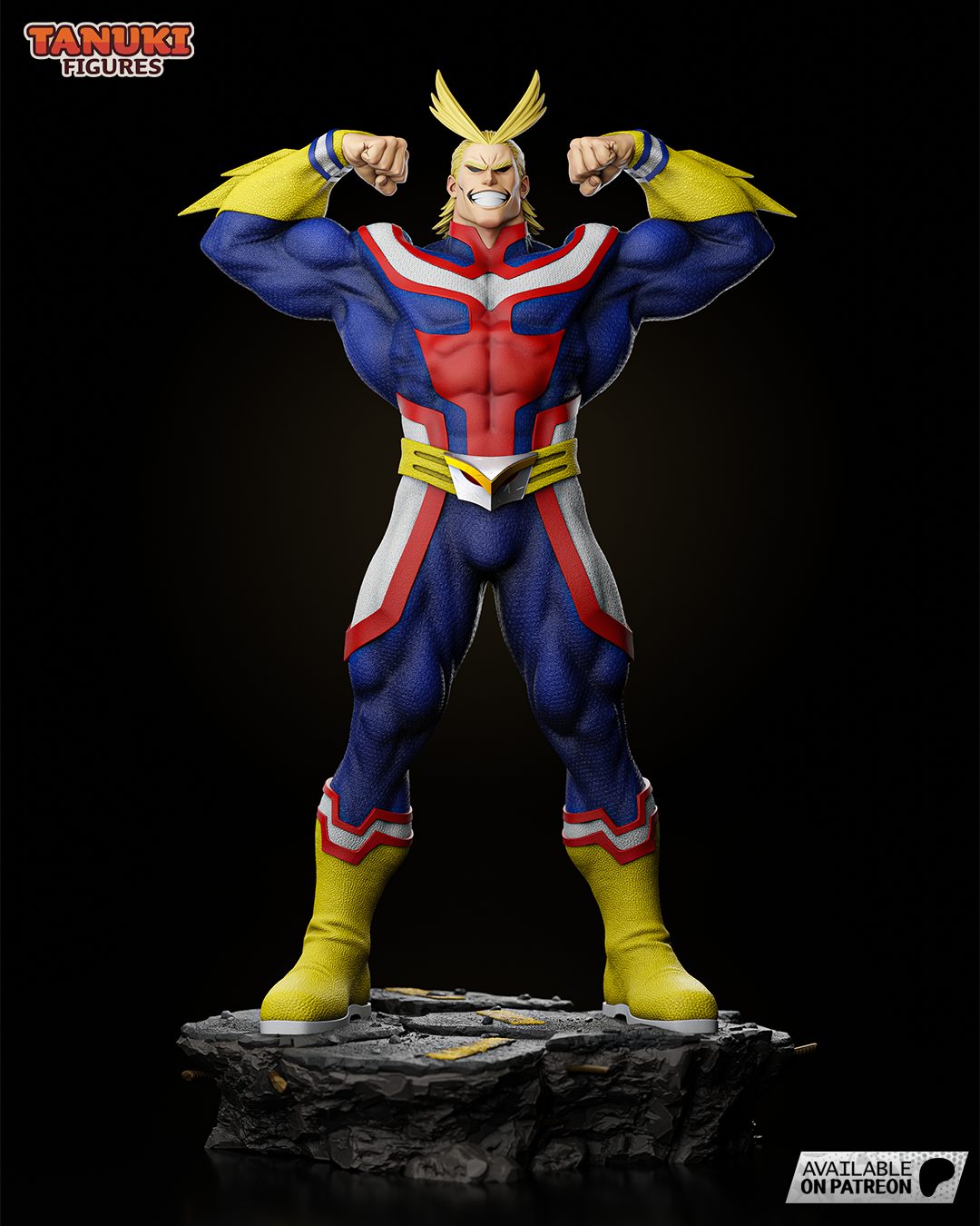 Tanukifigures Allmight