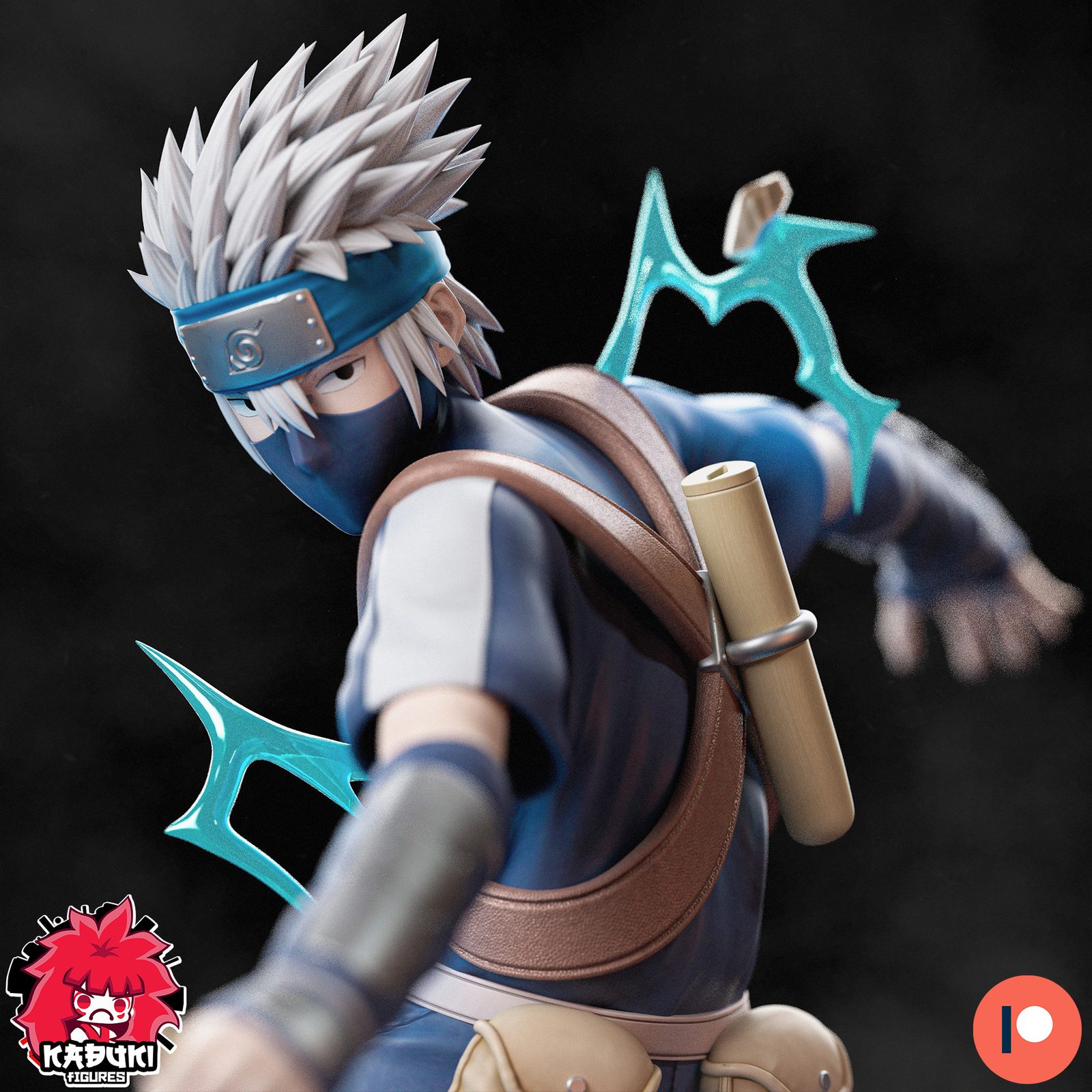 Kakashi Conclusiveprojectstl view 3