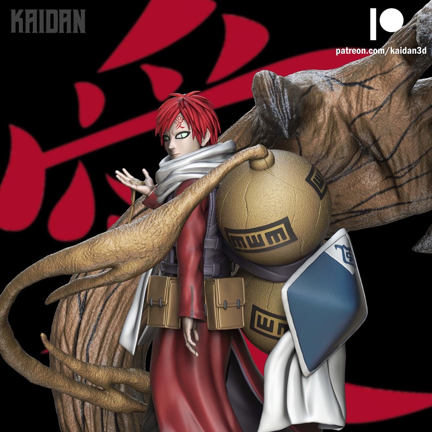Kazekage Gaara (Full Figure)