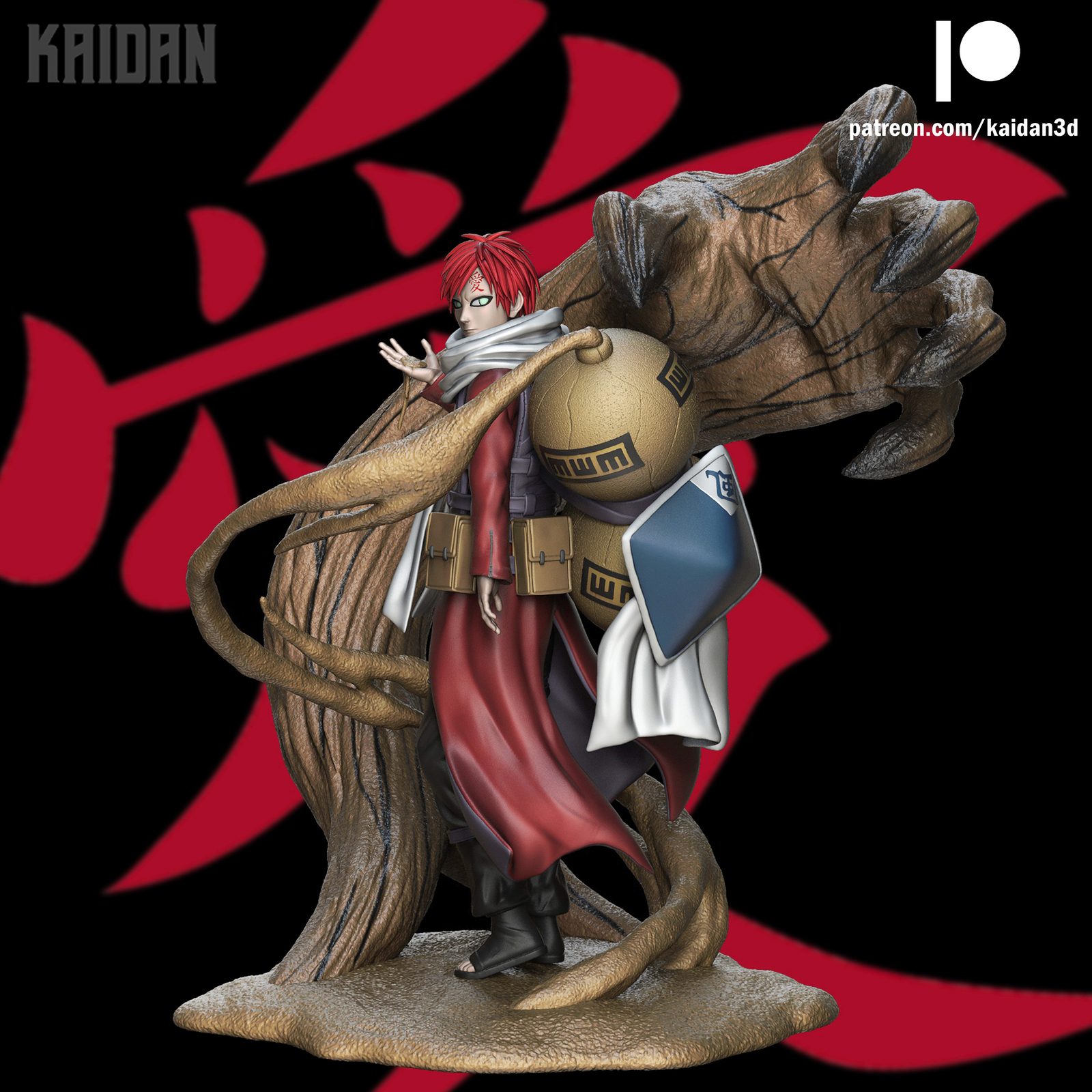 Kazekage Gaara (Full Figure) view 2