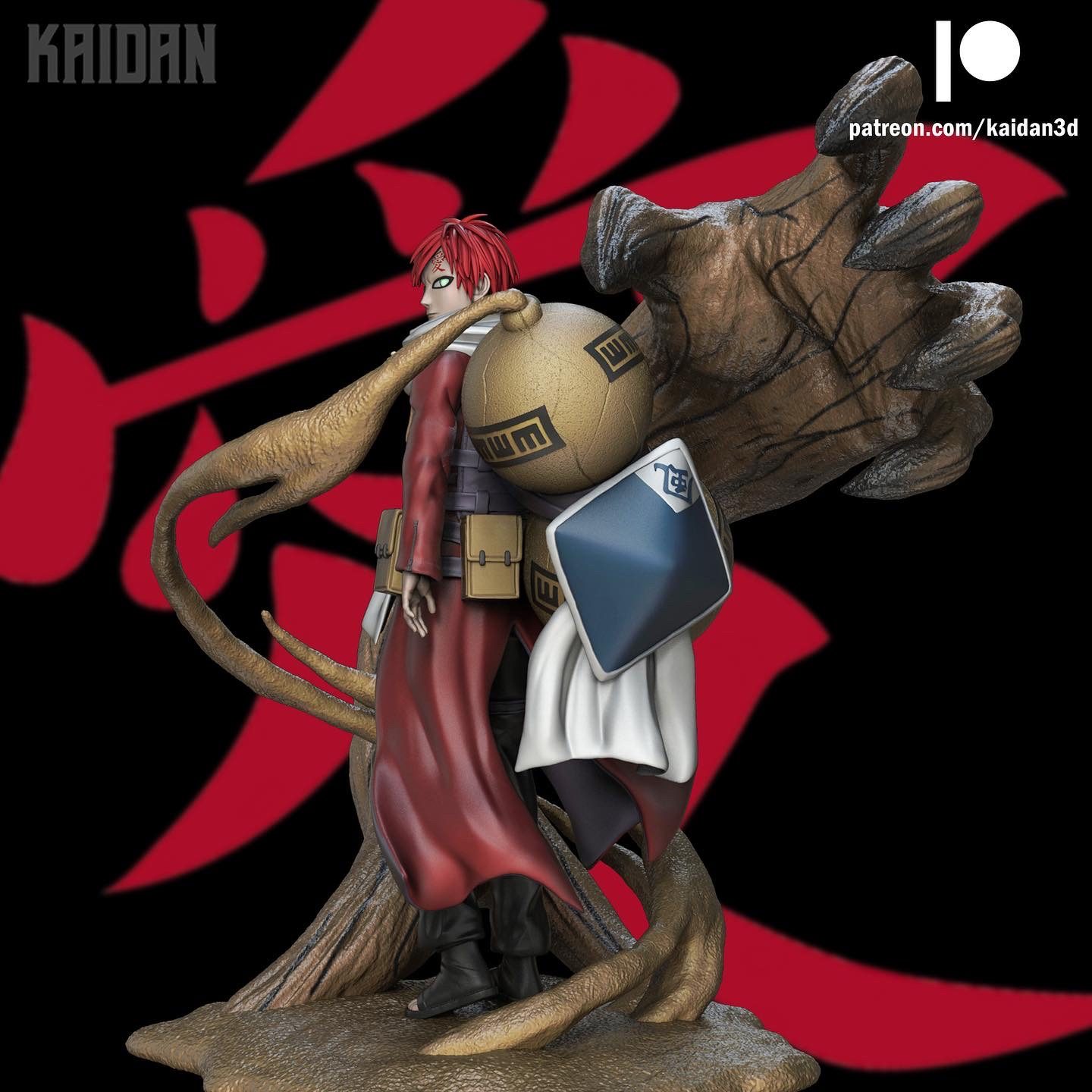 Kazekage Gaara (Full Figure) view 3