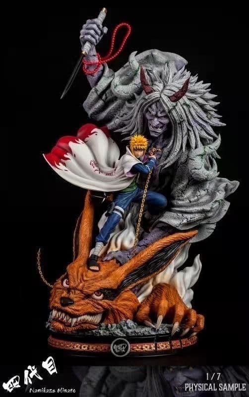 Minato Namikaze And Kurama Naruto