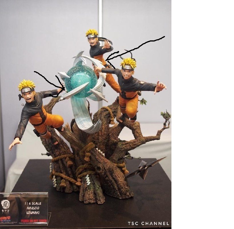Naruto Uzumaki And Shadow Clones