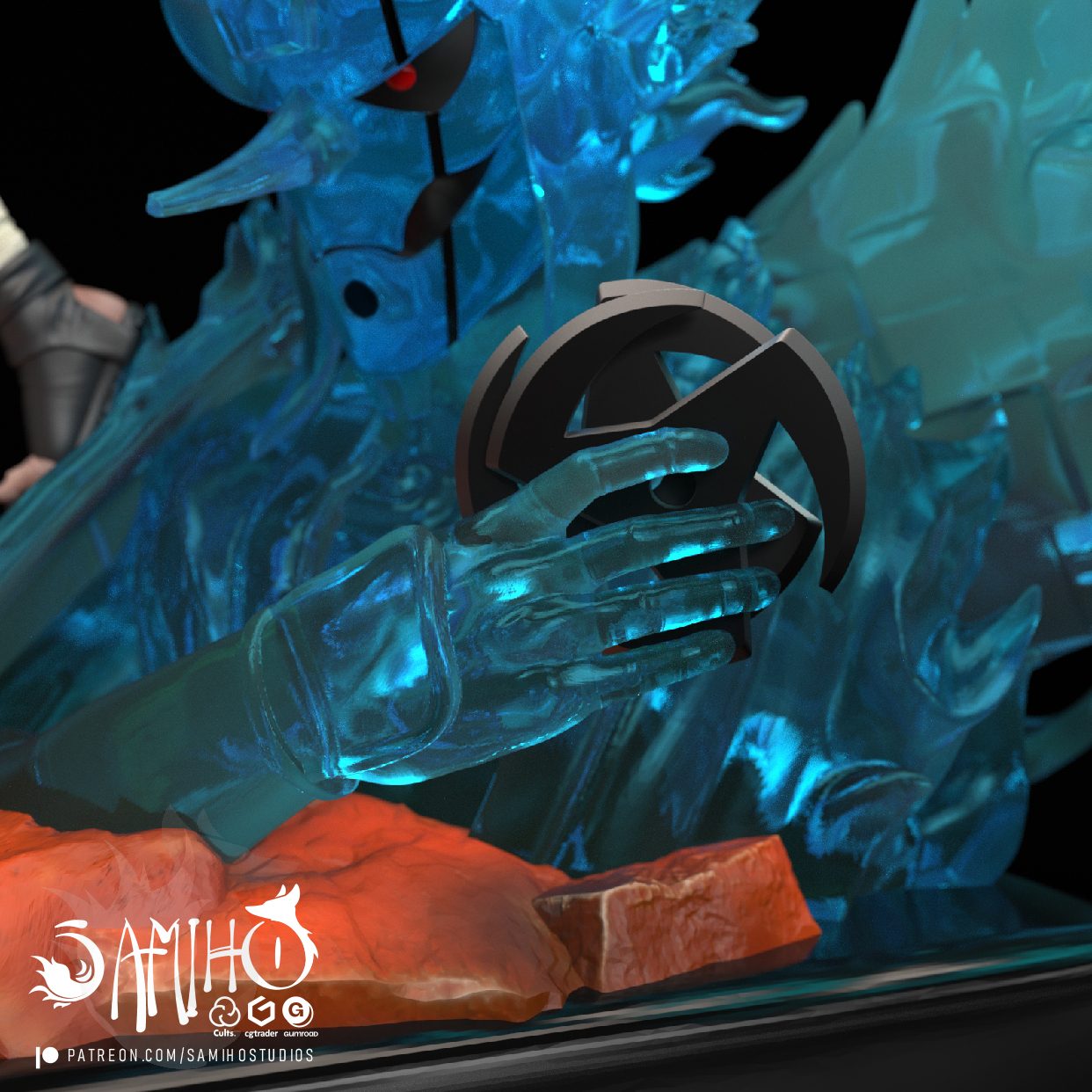 Samiho Studios Kakashi And Susanoo view 3