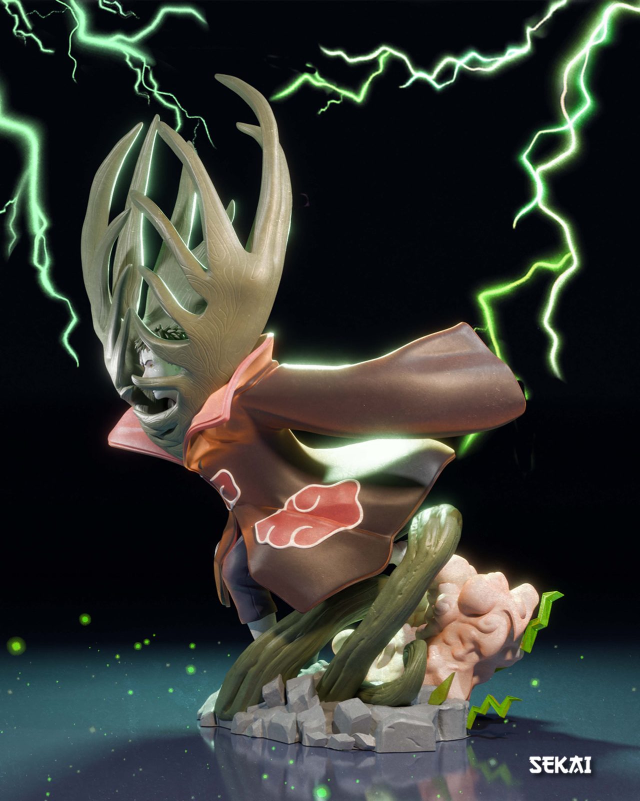 Zetsu Statue view 2