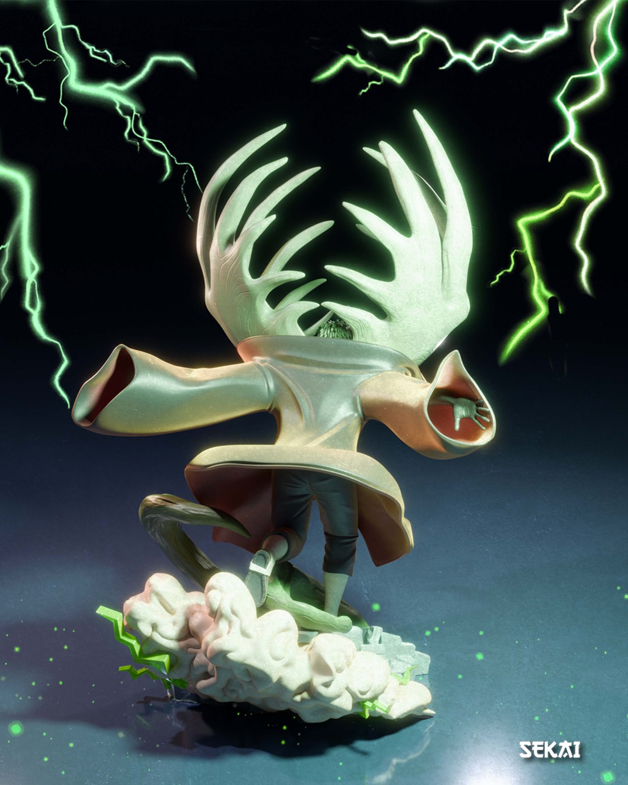 Zetsu Statue view 3