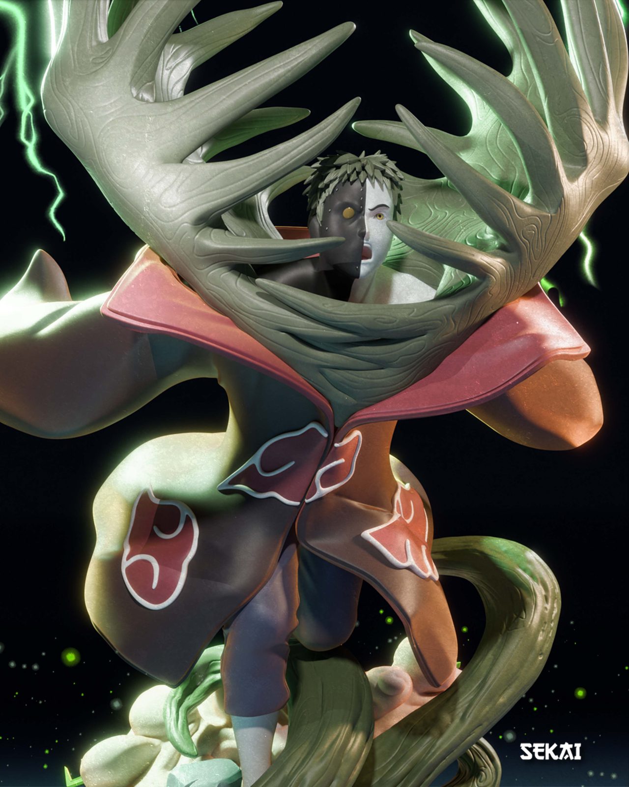 Zetsu Statue view 5
