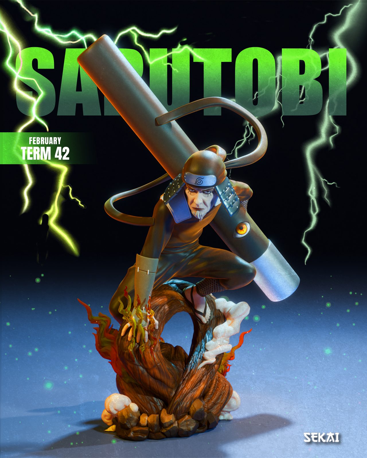 Sekai Term 42 02 2025 Sarutobi Statue Andbust T Me Moxomor Aka