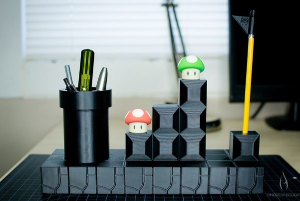 1 Mario Pencil Holder