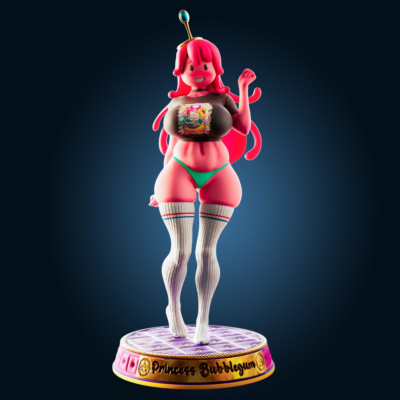 Officer Rhu Princessa Bubblegum view 4