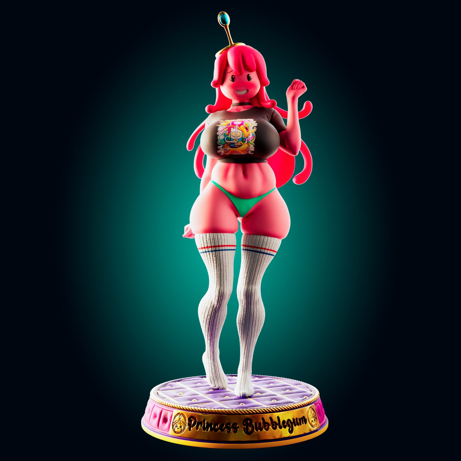 Officer Rhu Princessa Bubblegum view 5