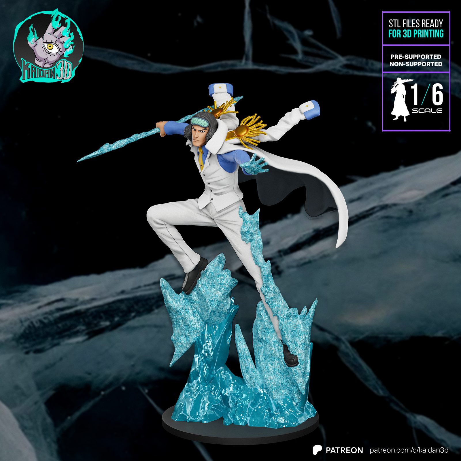 Akainu X Kizaru X Aokiji view 3