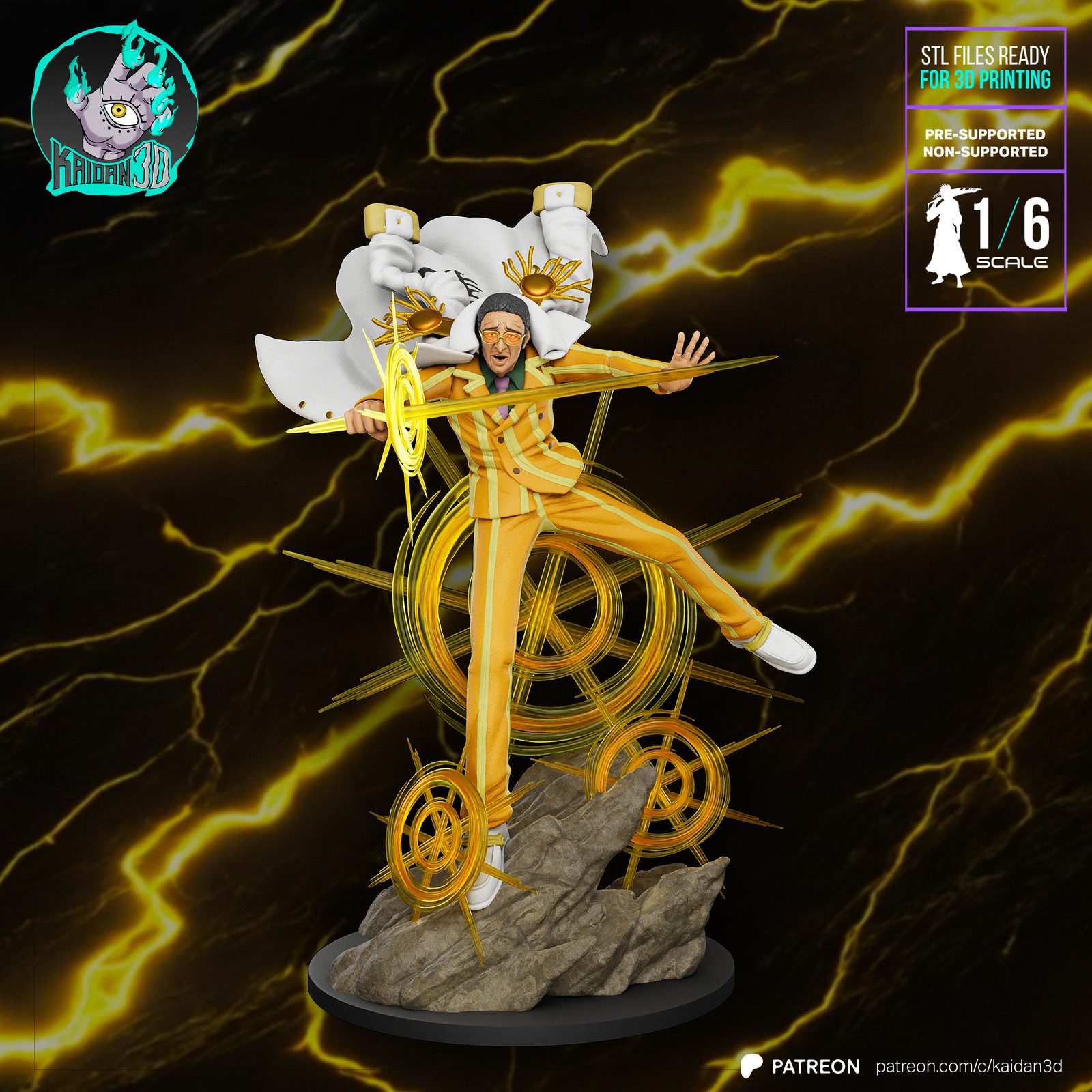 Akainu X Kizaru X Aokiji view 5