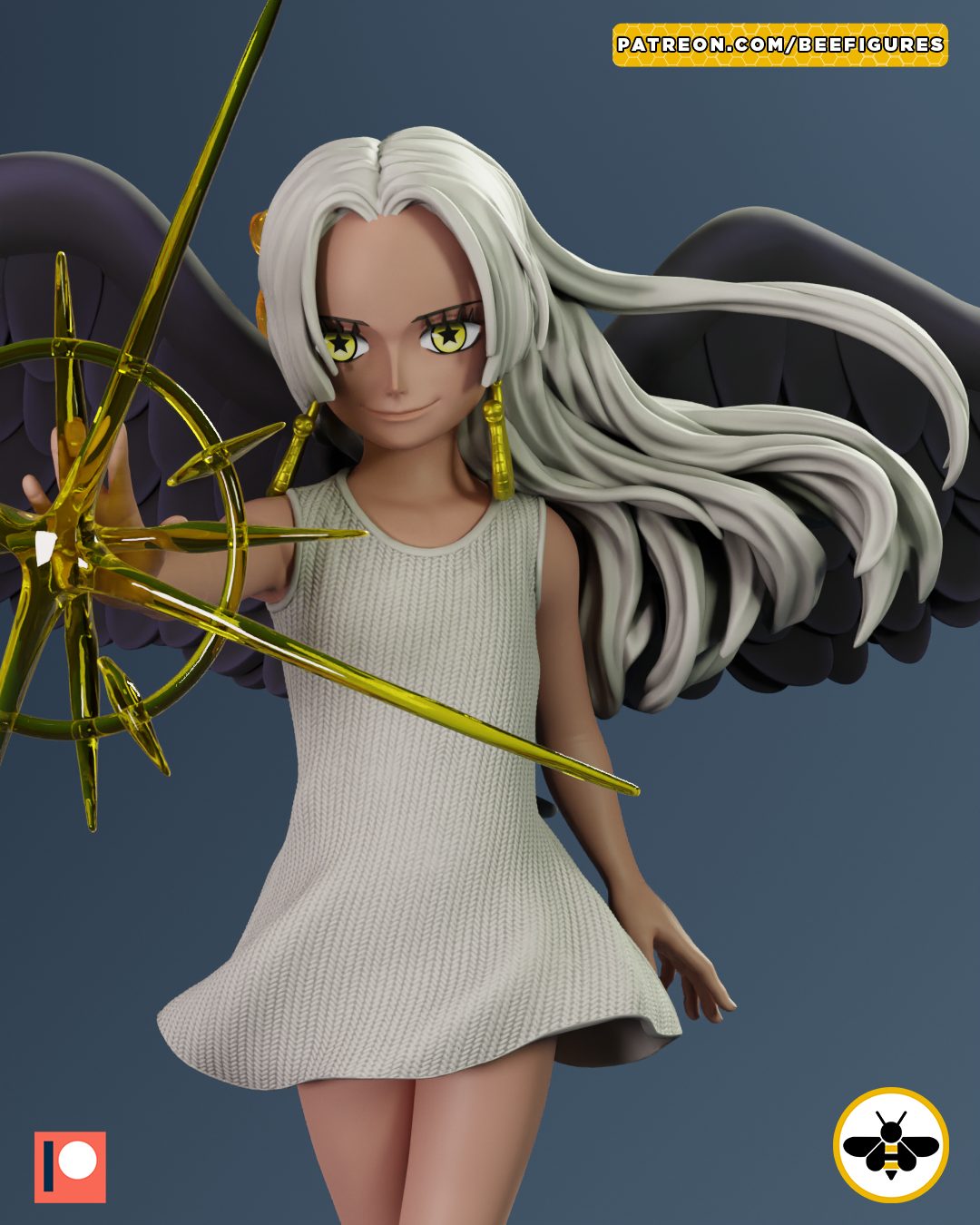 Bee Figuress Snake Boa Hancock Seraphim One Piece