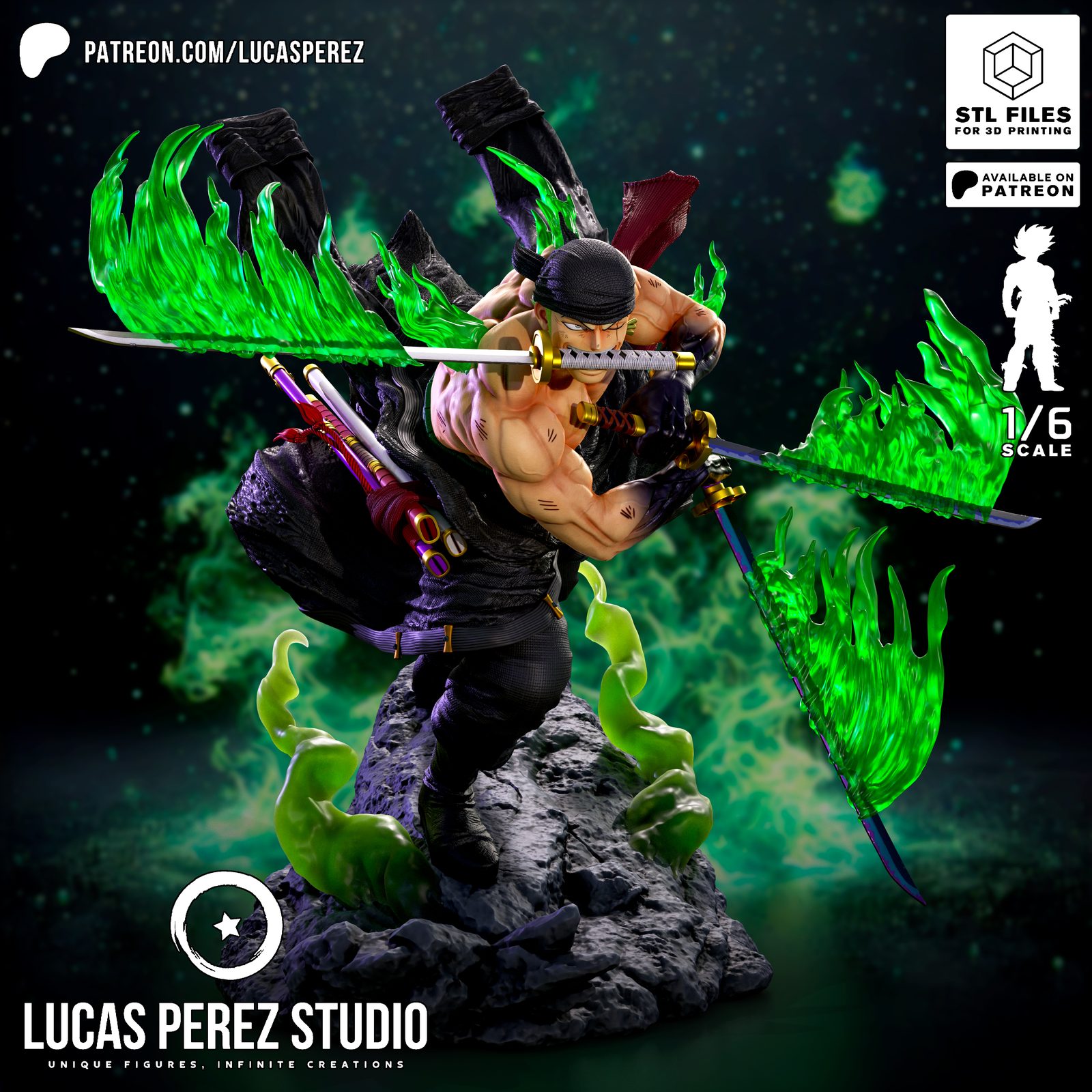 Lucas Perez Roronoa Zoro 1-6 view 3