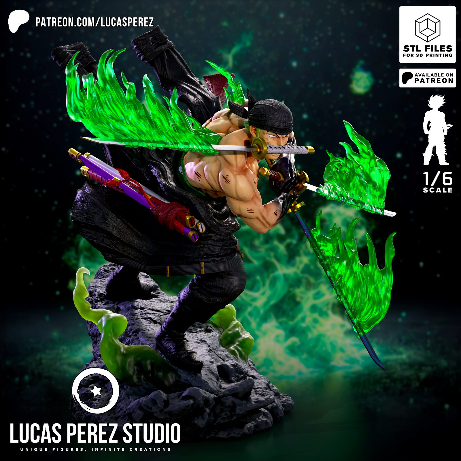 Lucas Perez Roronoa Zoro 1-6 view 4