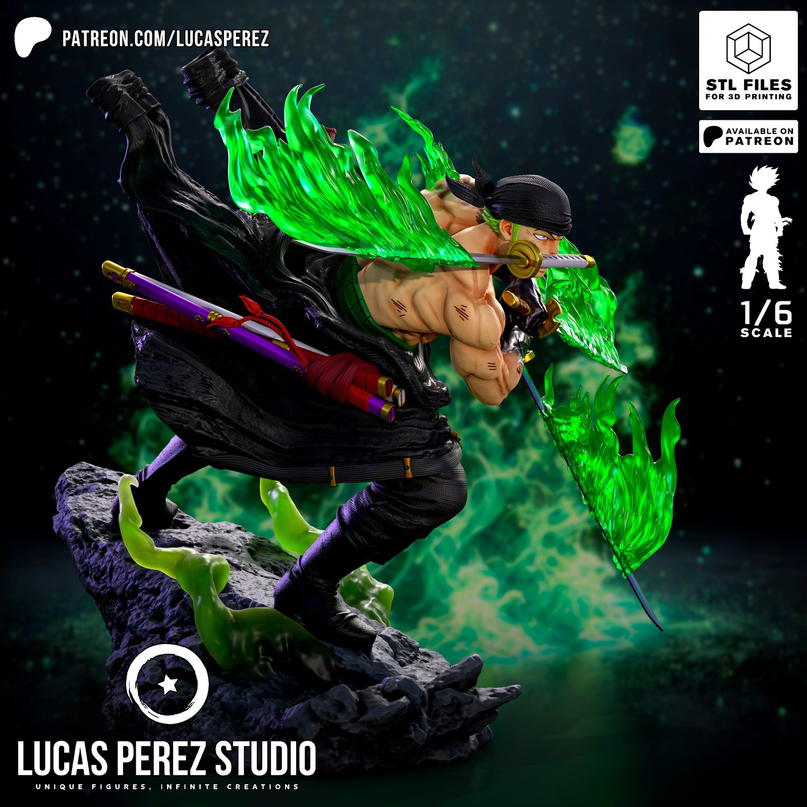 Lucas Perez Roronoa Zoro 1-6 view 5