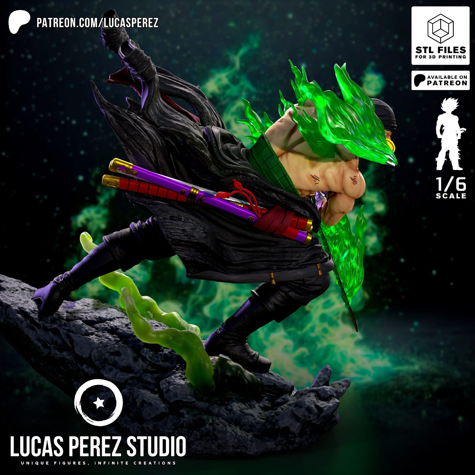 Lucas Perez Roronoa Zoro 1-6 view 6