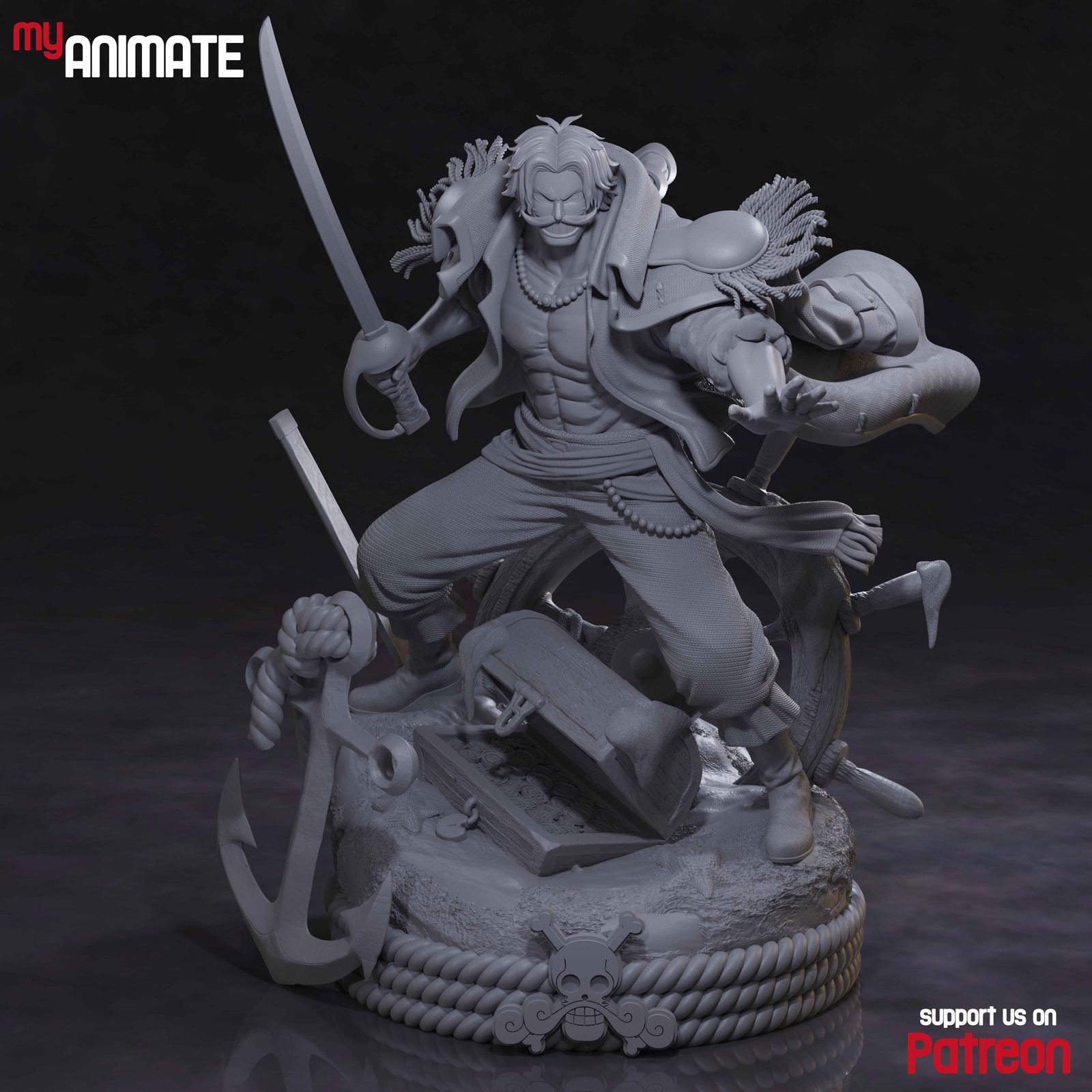 Myanimate Gol D Roger