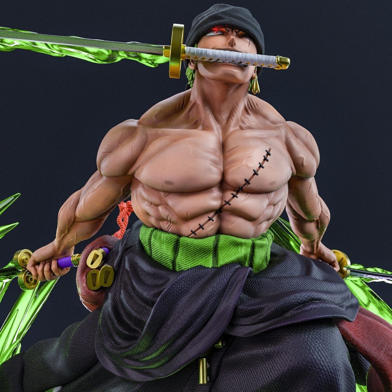Roronoa Zoro By Natan Silva