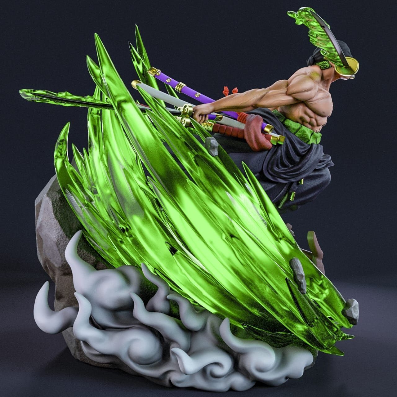Roronoa Zoro By Natan Silva view 3