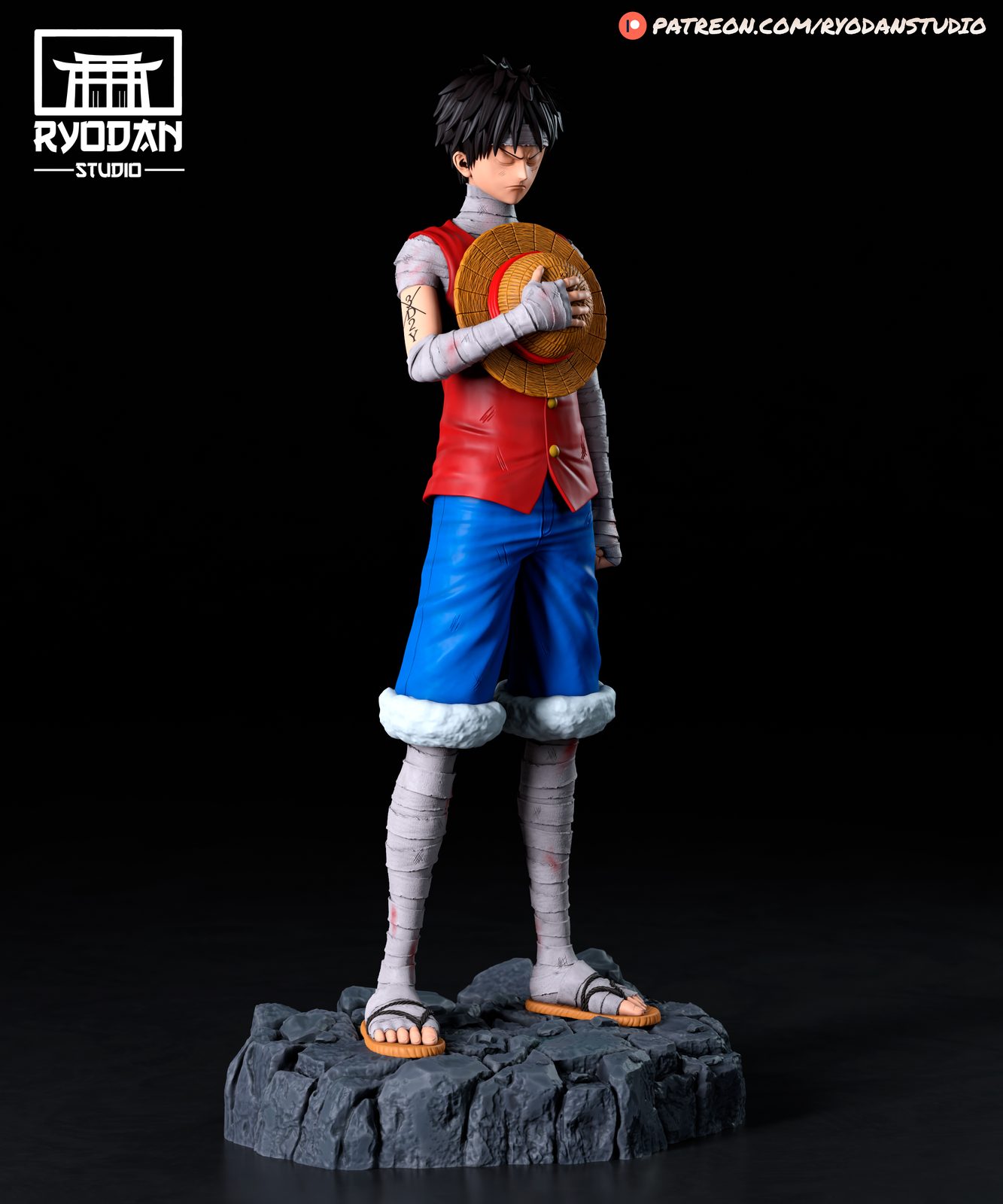 Luffy Marineford view 5