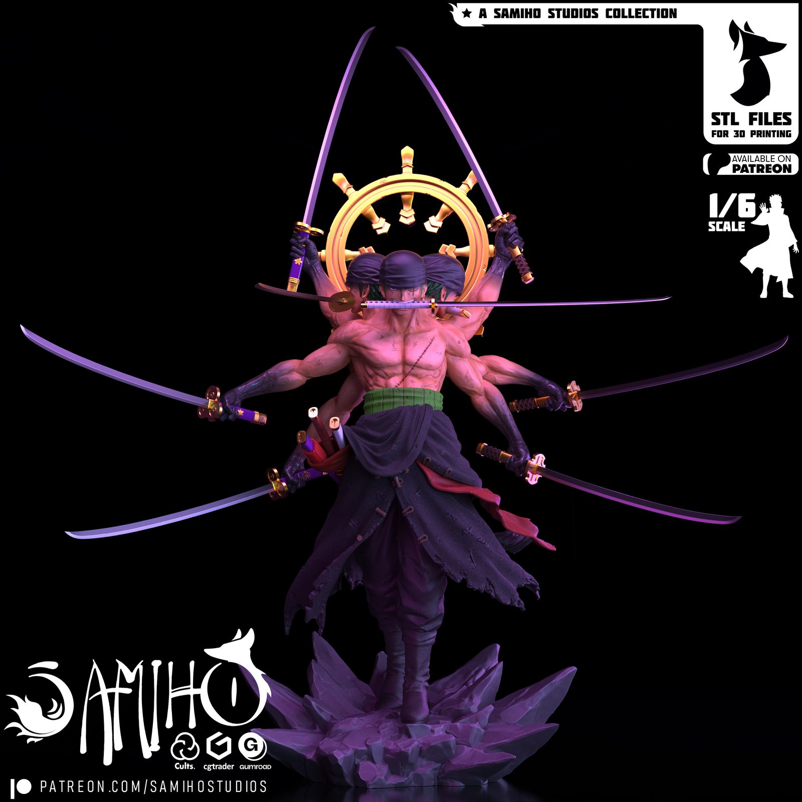 Samiho Studios Zoro Ashura
