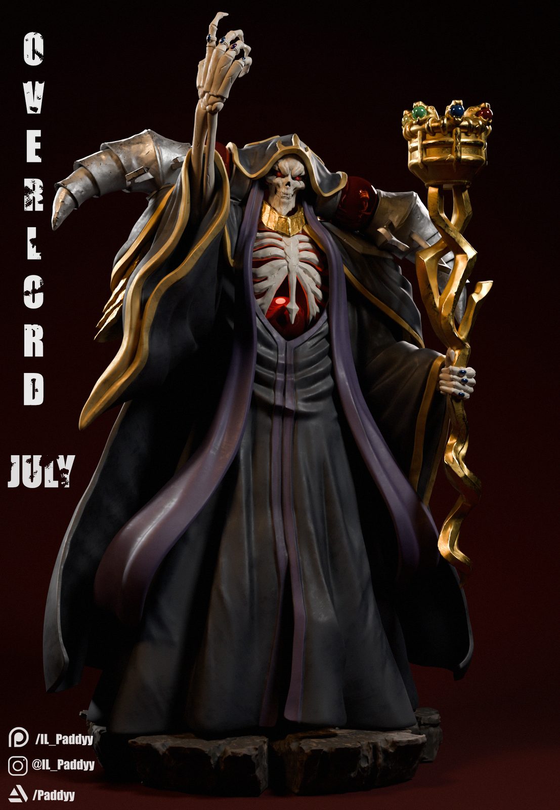 Il Paddyy Ainz Ooal Gown