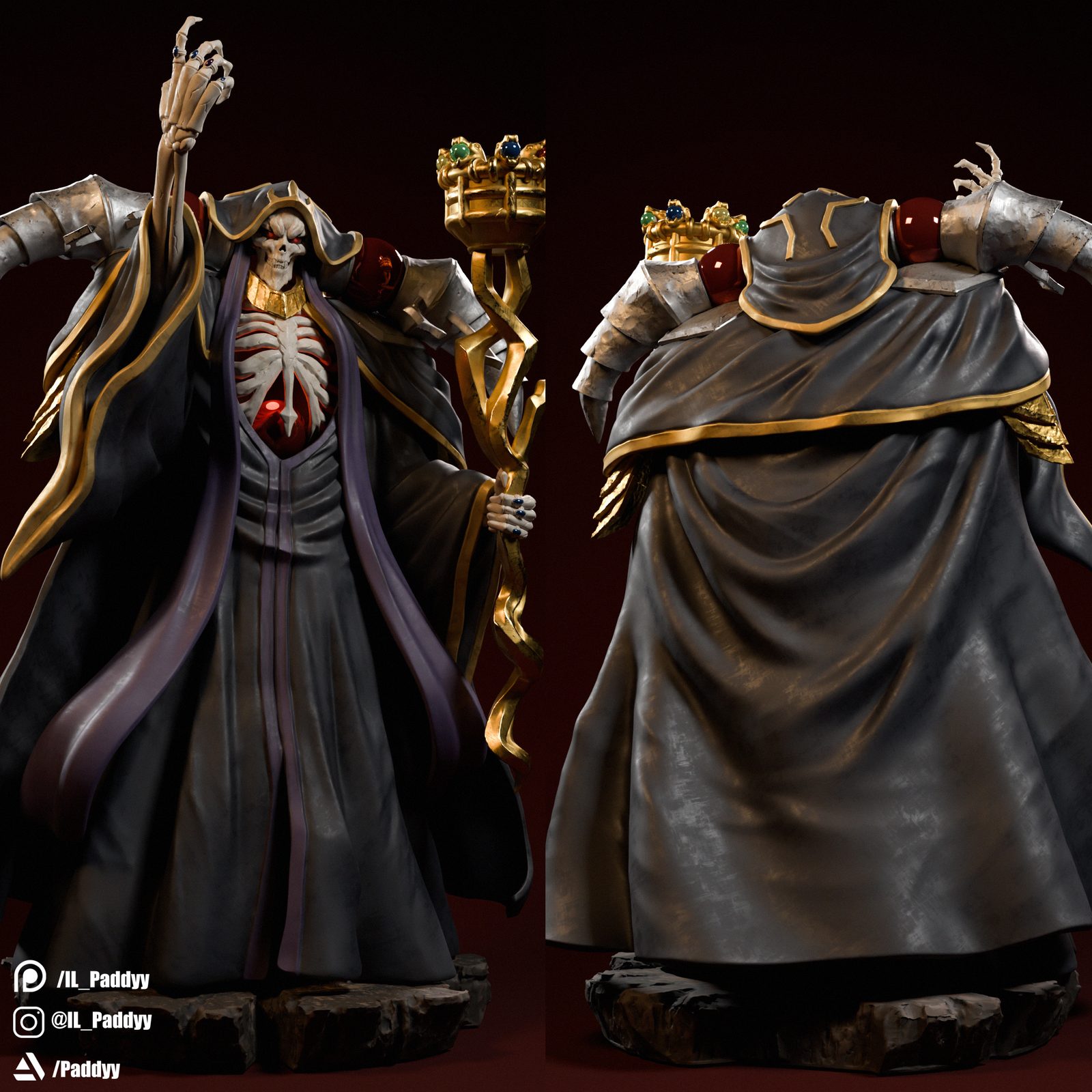 Il Paddyy Ainz Ooal Gown view 2