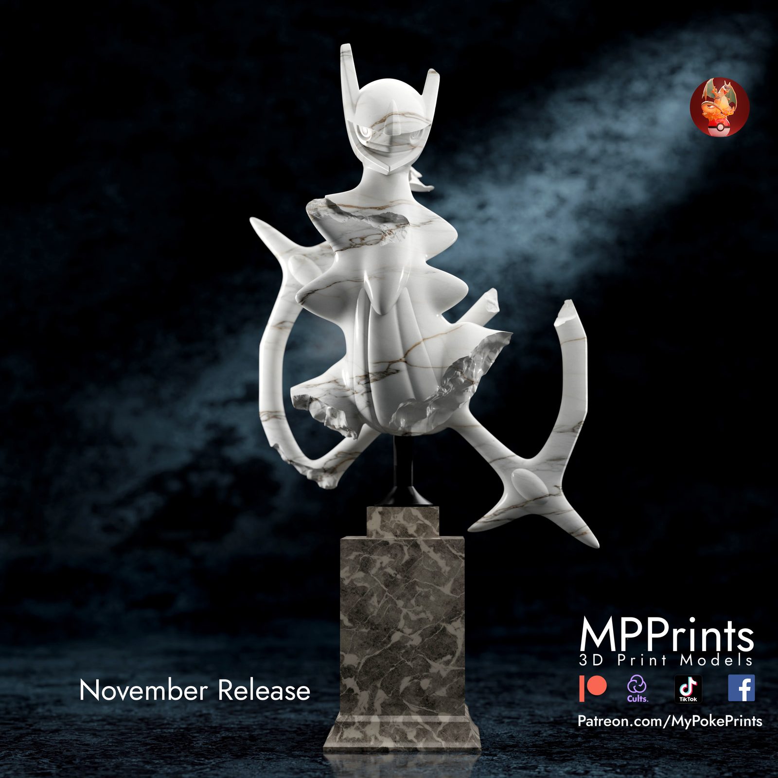 Arceus Bust view 5