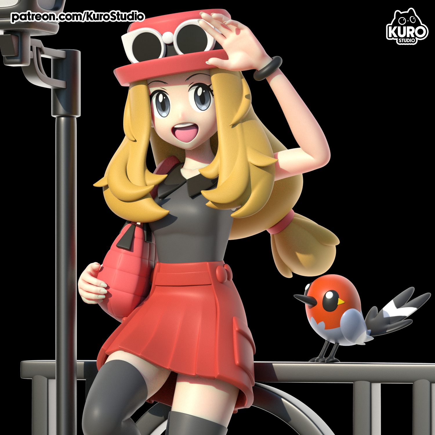 Kuro Studioserena Fennekin view 2