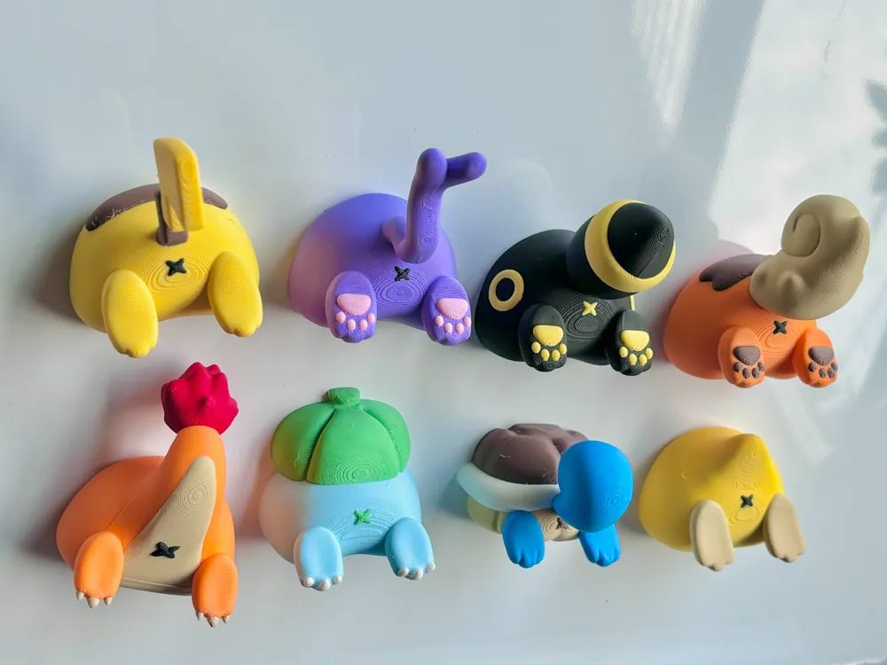 Pokemon Butt Magnets