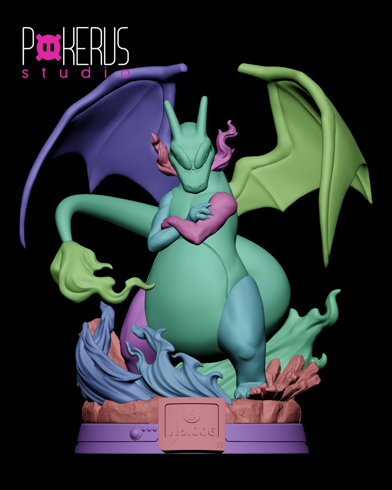 Pokerus Studio Charizard view 6