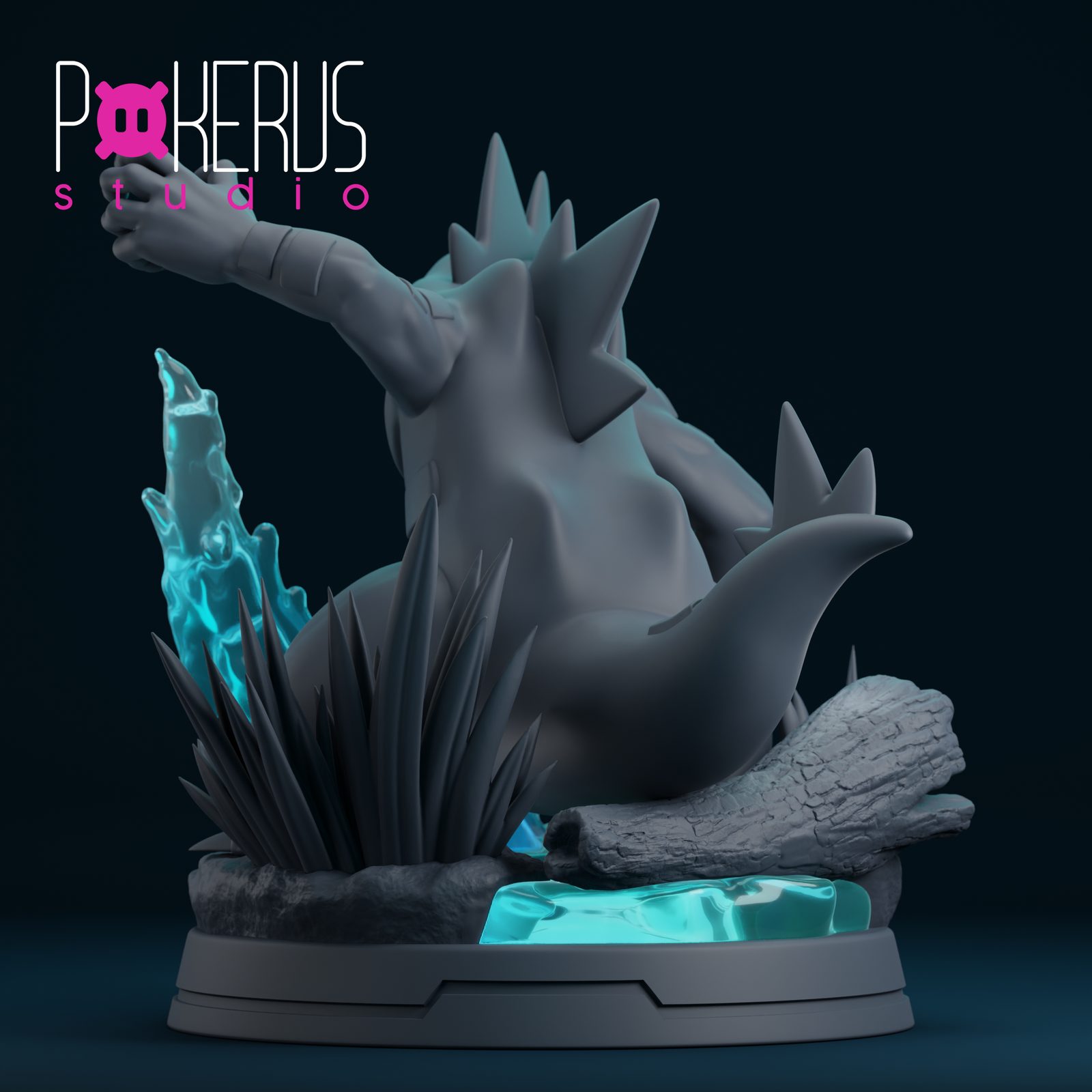 Pokerus Studio Feraligatr view 2