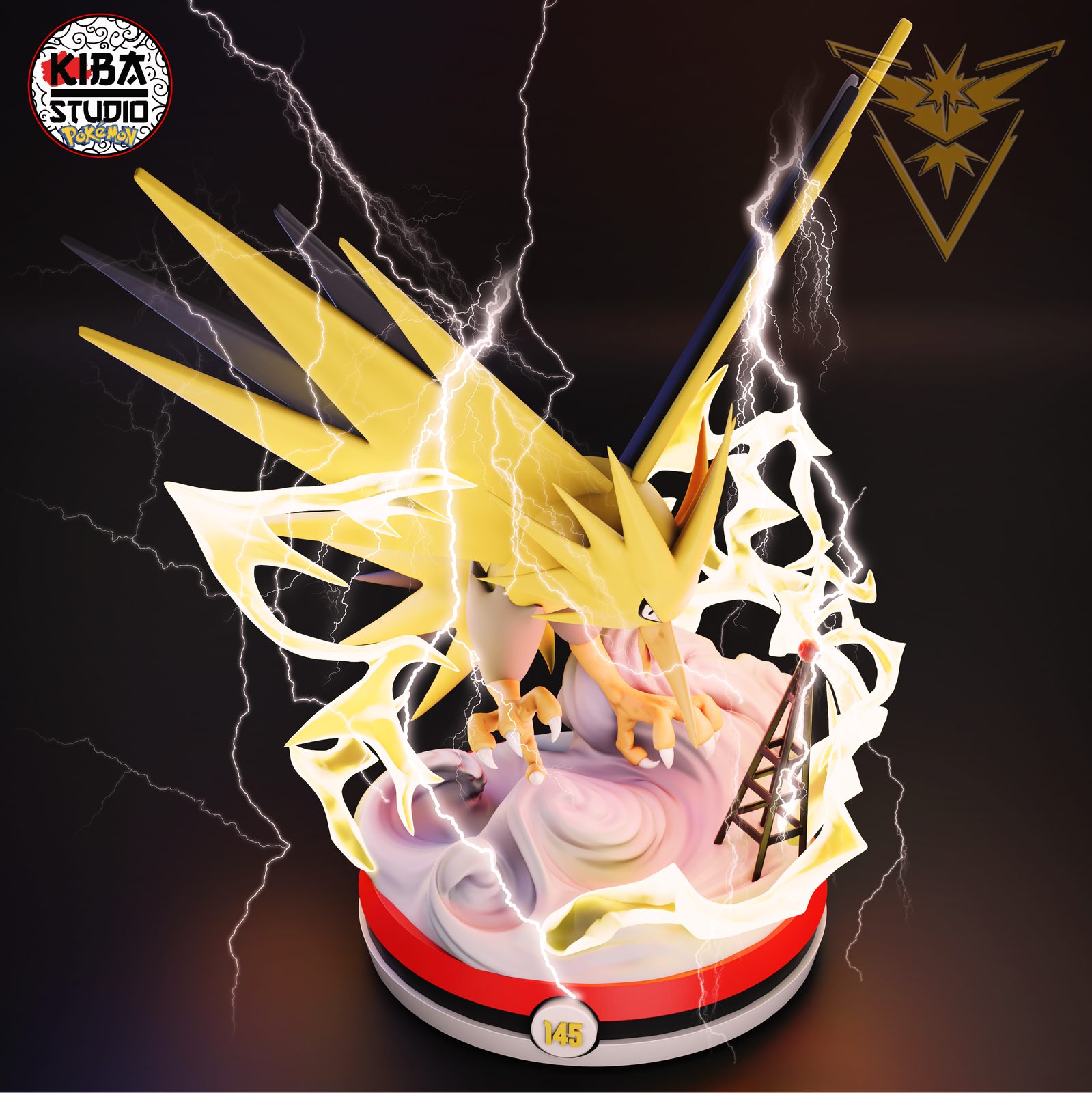 Zapdos (2) view 3