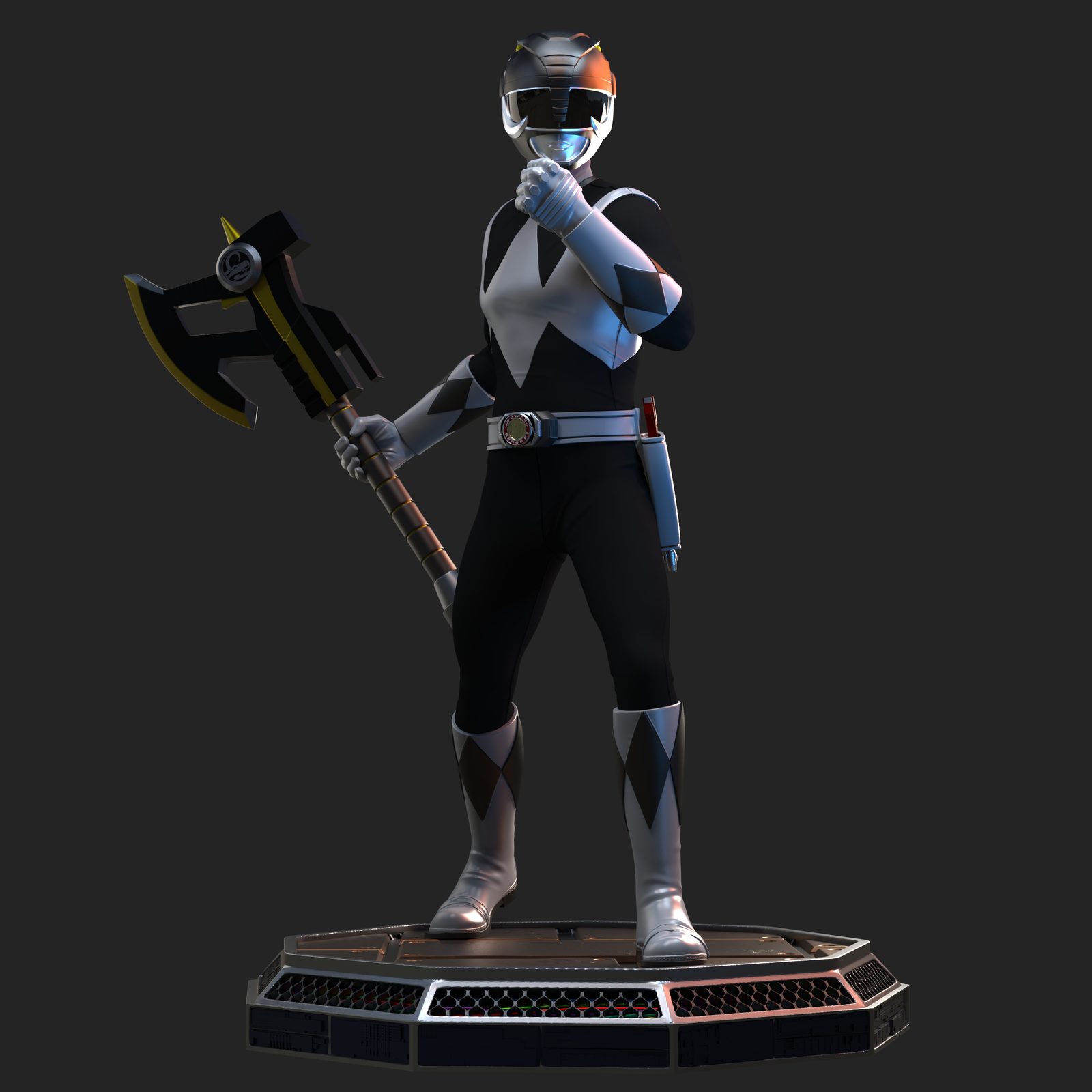 Black Ranger view 2