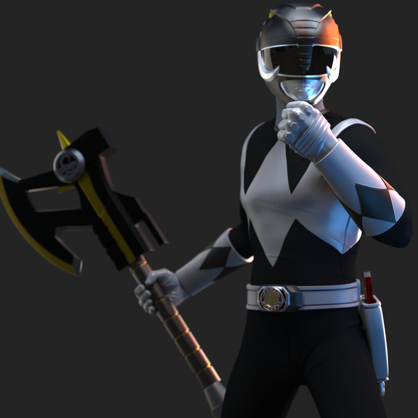 Black Ranger view 3