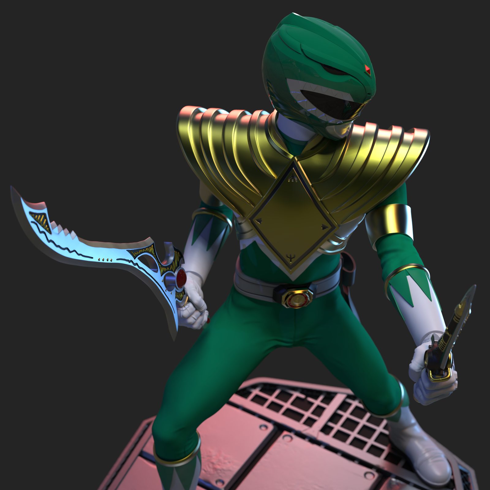 Green Ranger view 2