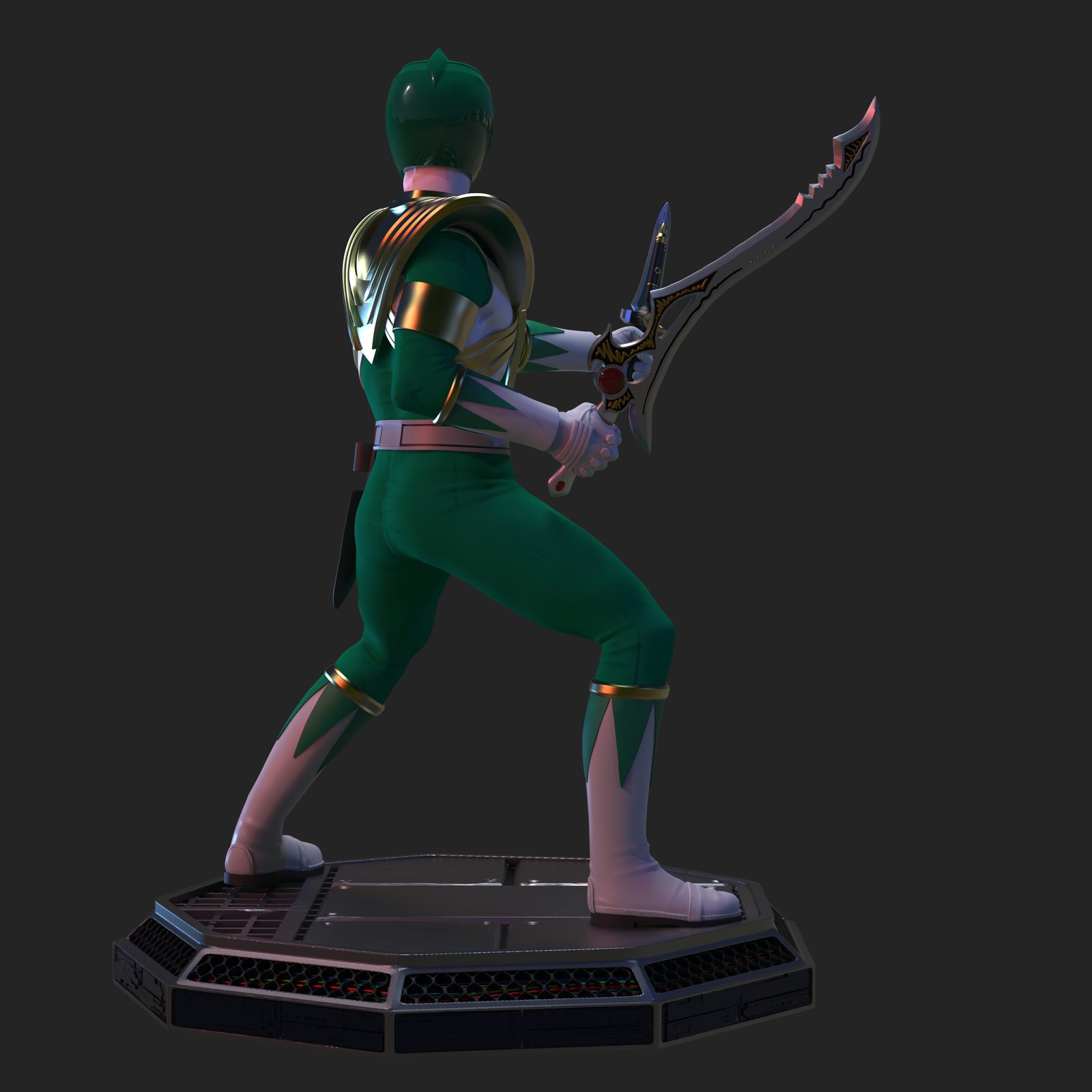Green Ranger view 4