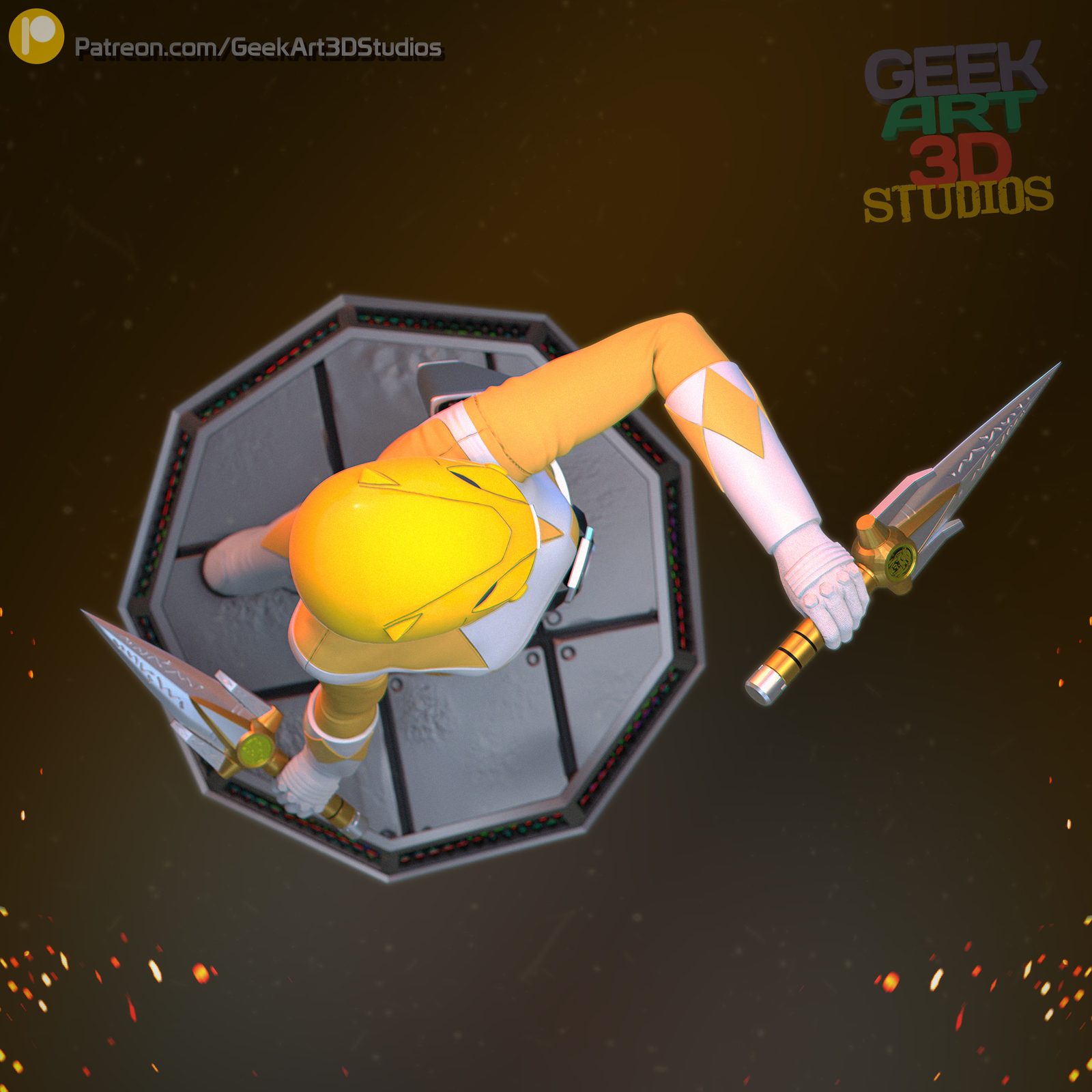 Yellow Ranger view 3