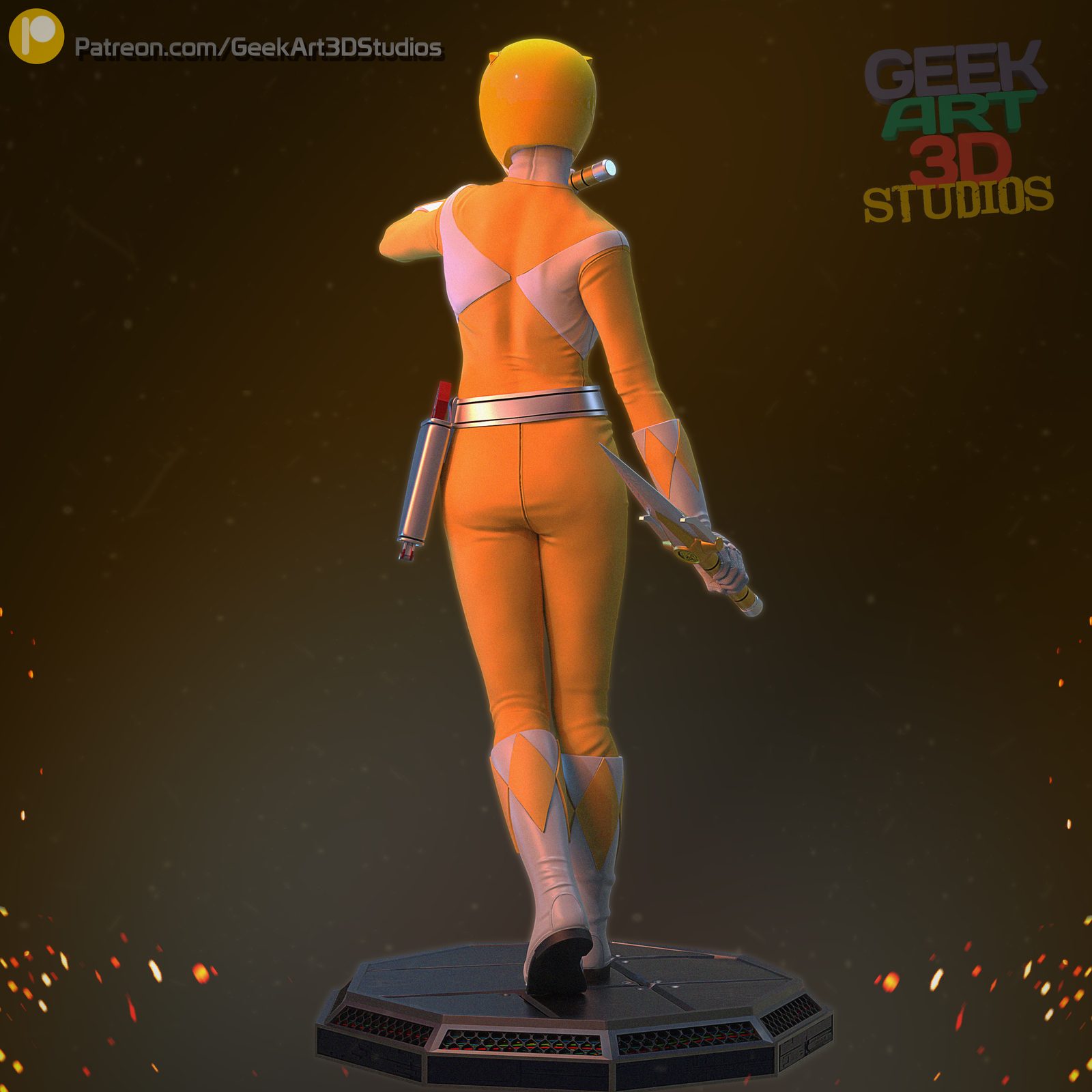 Yellow Ranger view 4