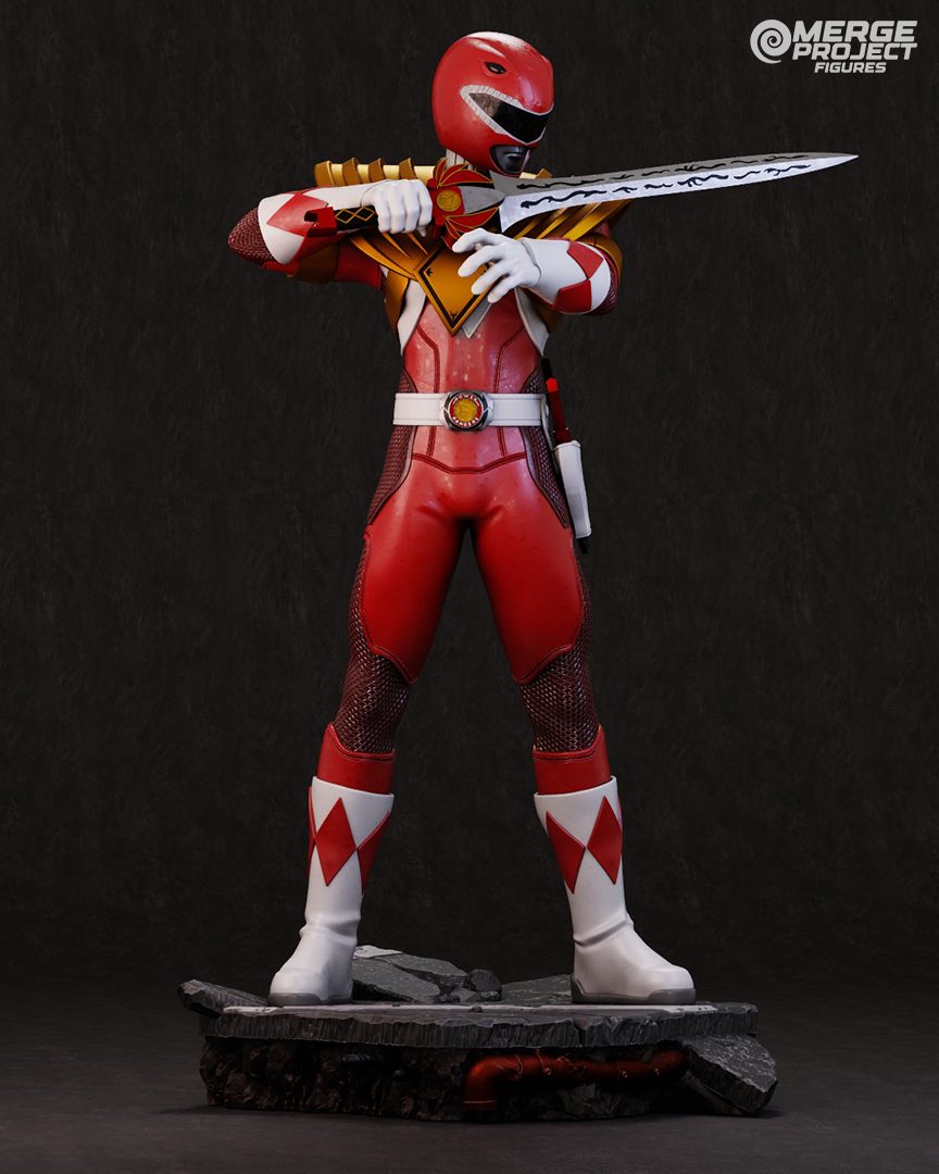 Power Rangerred Ranger view 3