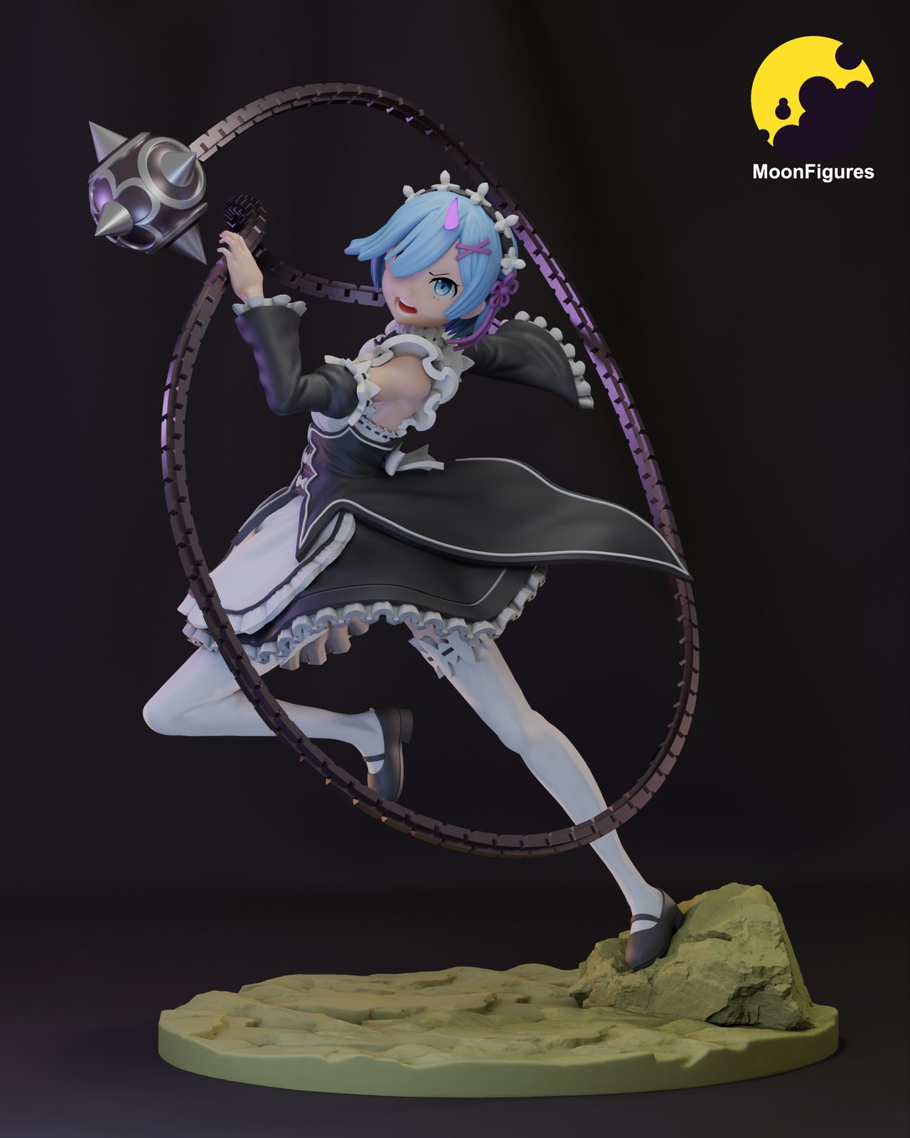 Moonfigures- Re Zero- Rem