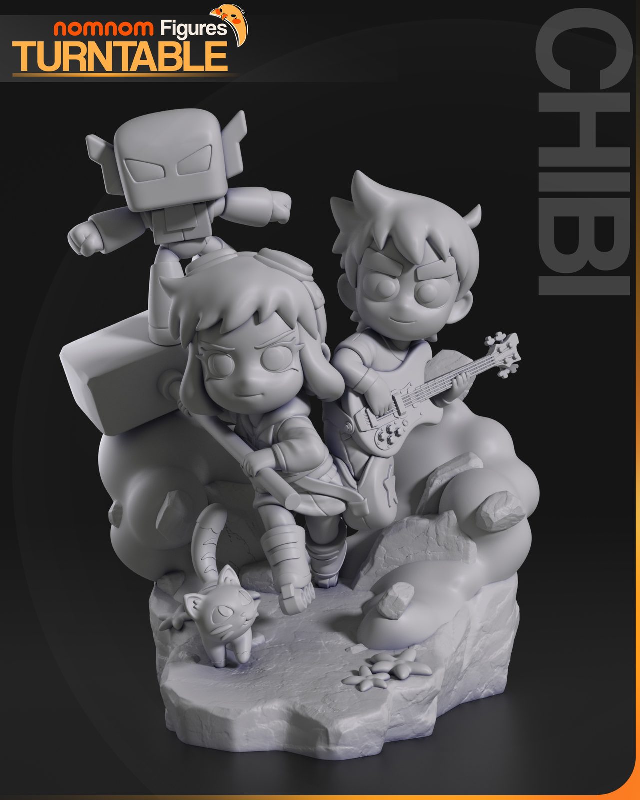 Nomnom Figures Chibi Ramona view 3