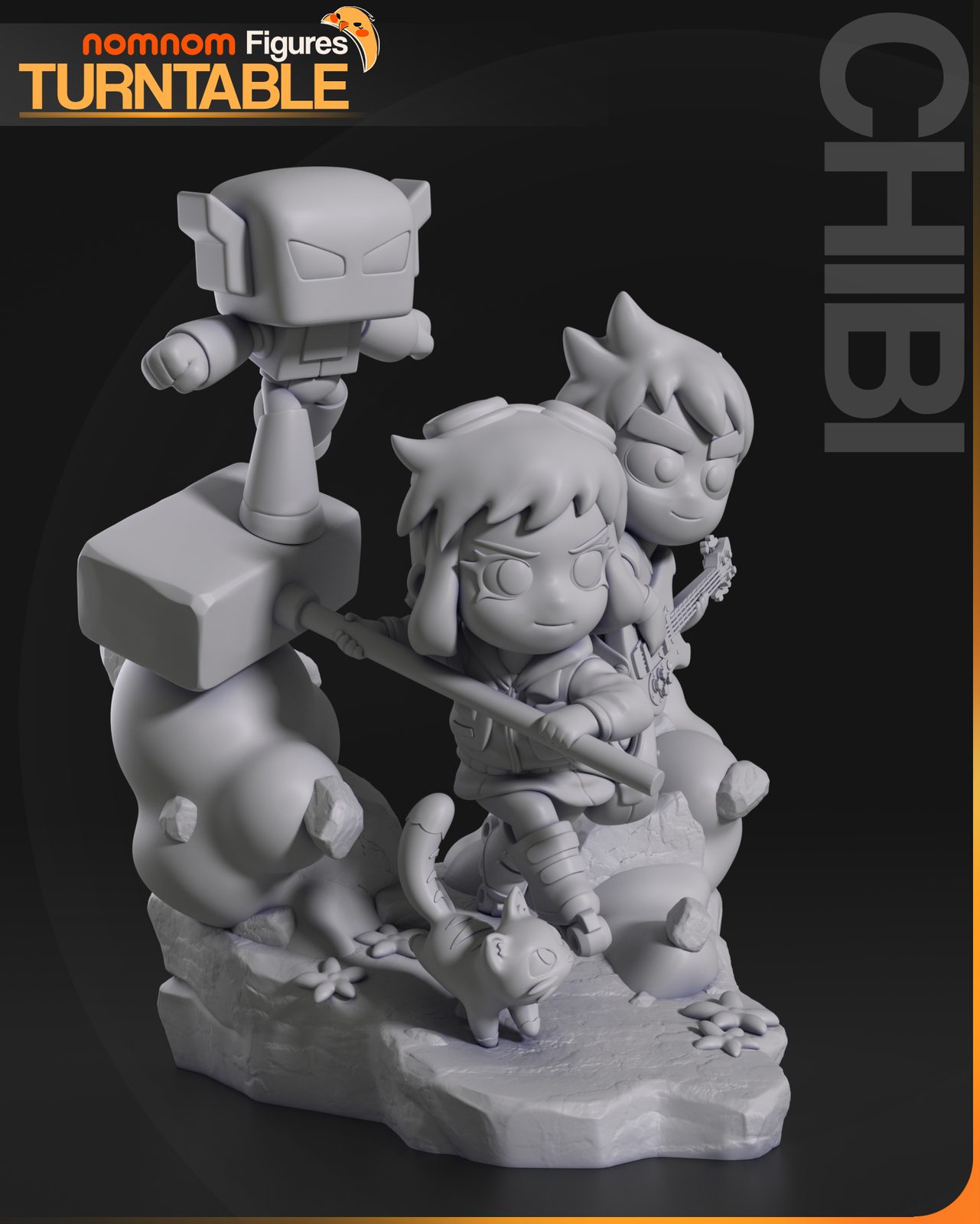 Nomnom Figures Chibi Ramona view 4