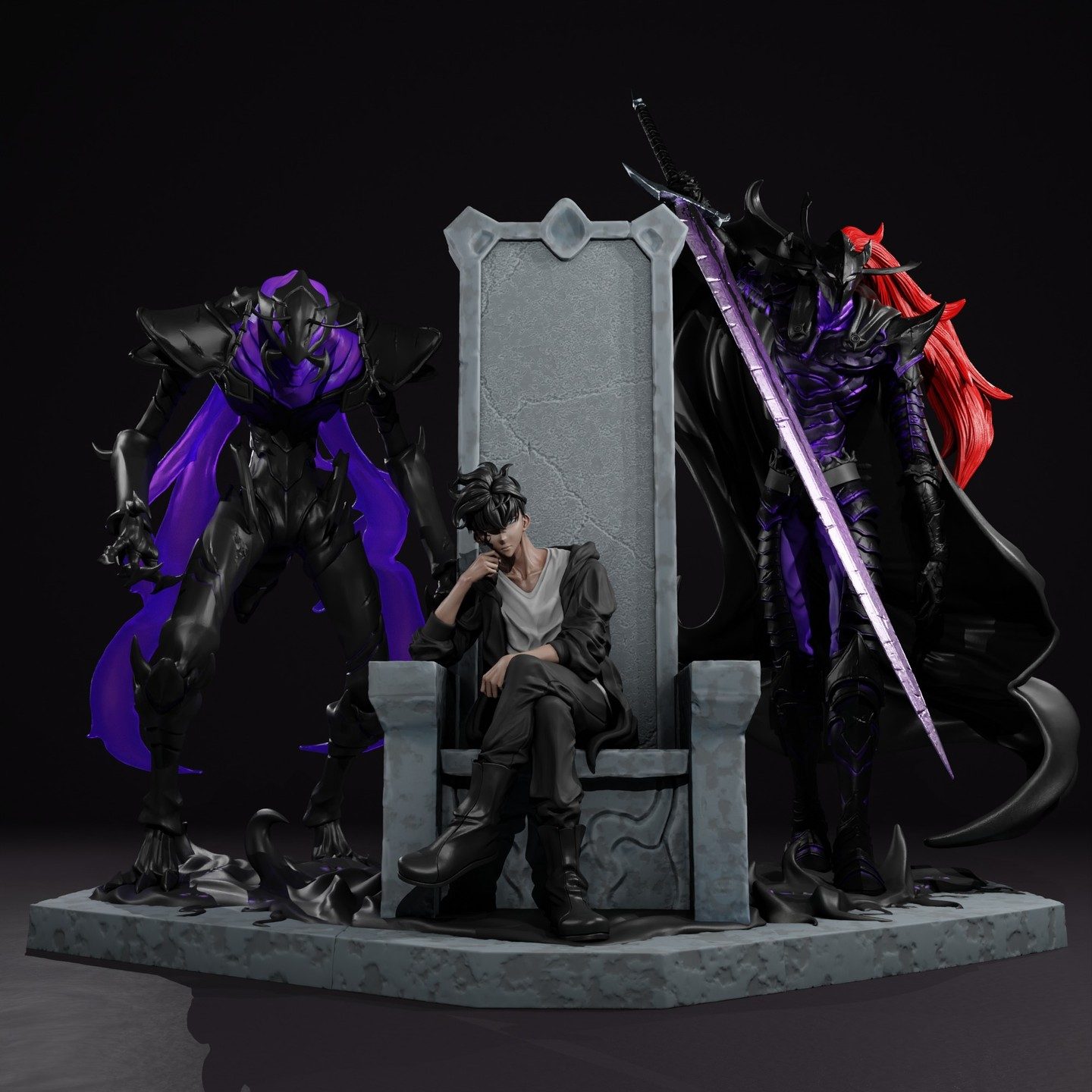 Jinwu Beru Igris Solo Leveling