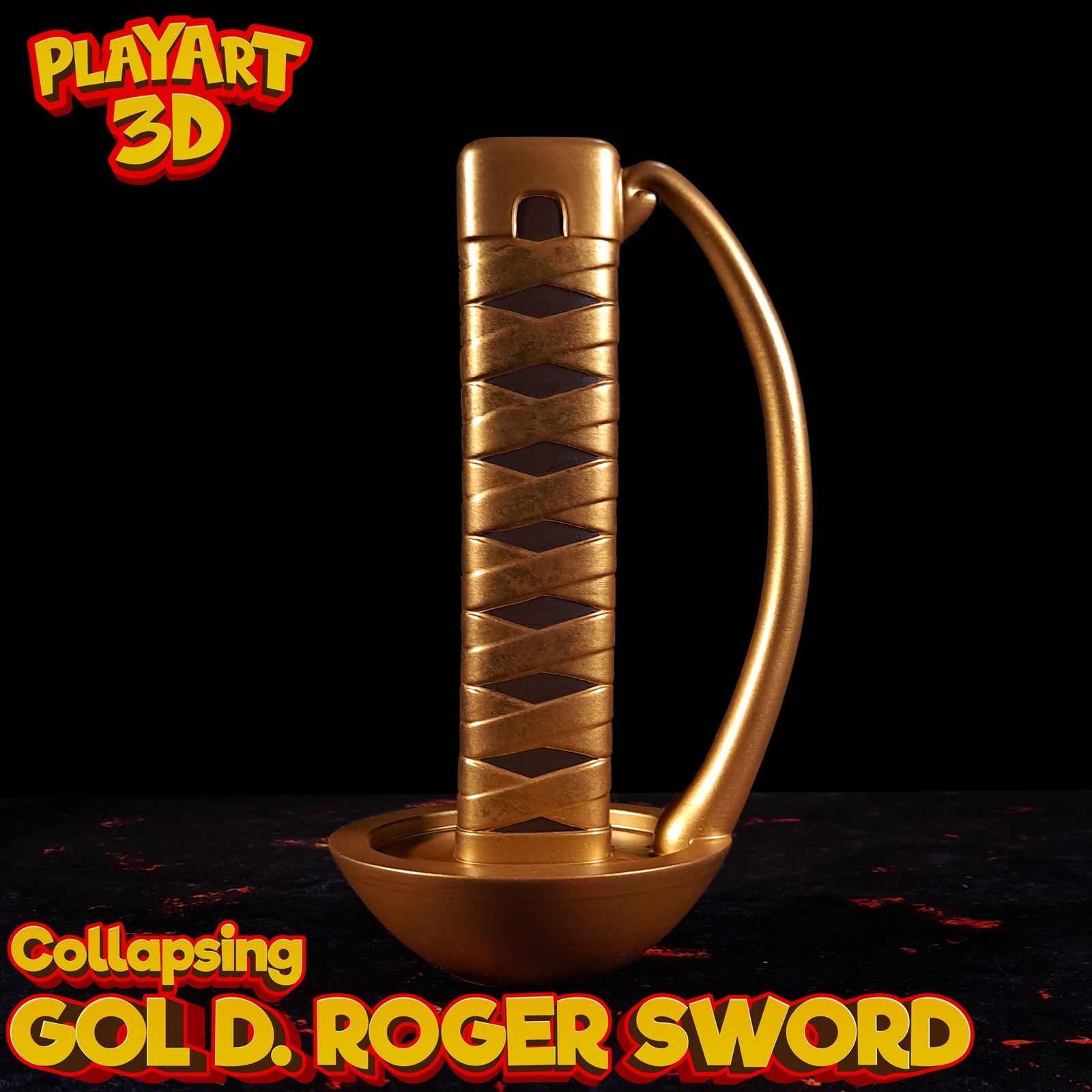 Collapsing Ace Sword Gol D. Roger