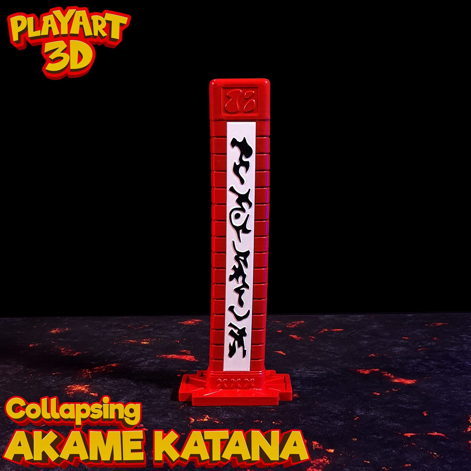 Collapsing Katana Akame Ga Kill