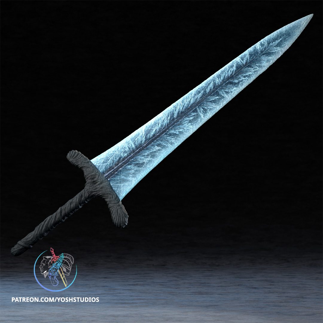 Elden Ring Dark Moon Great Sword view 2