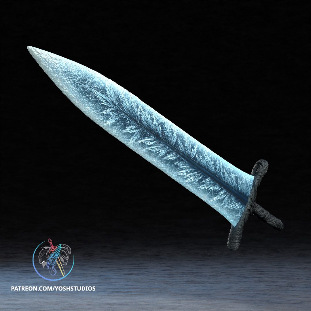 Elden Ring Dark Moon Great Sword view 3